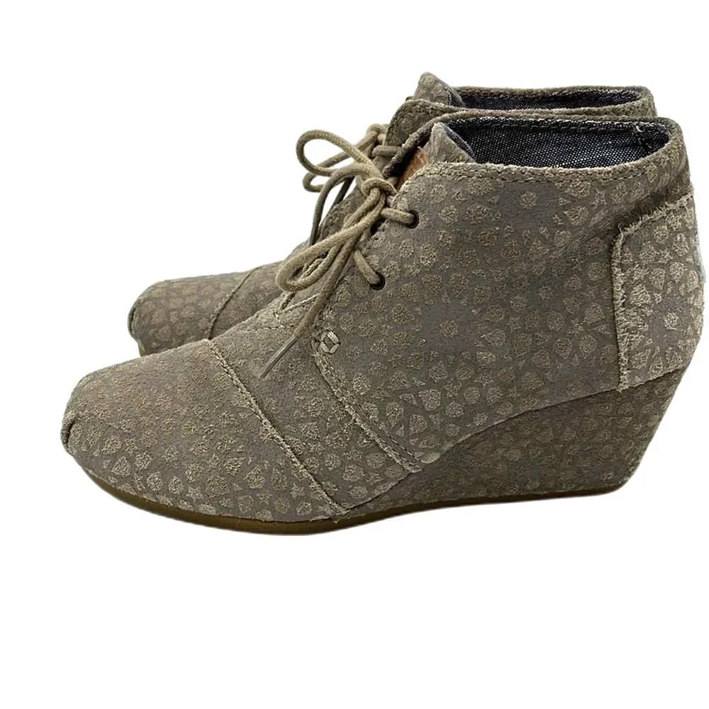 TOMS - Kala Desert Wedge Bootie